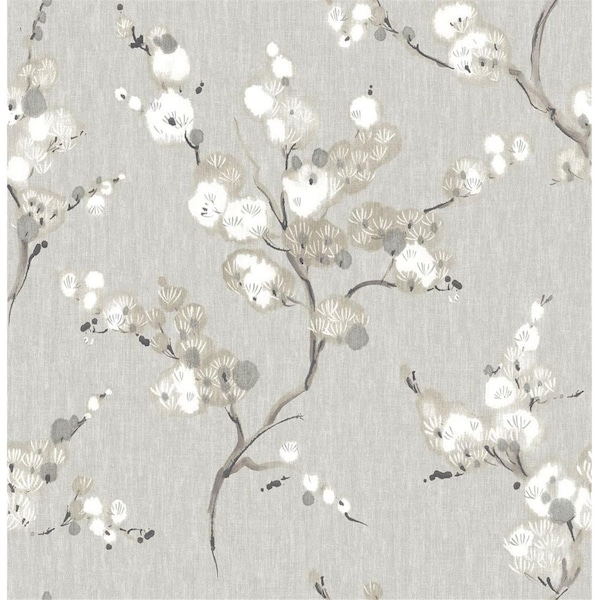 Nuwallpaper Mirei Peel & Stick Wallpaper Grey NUS4301 - main